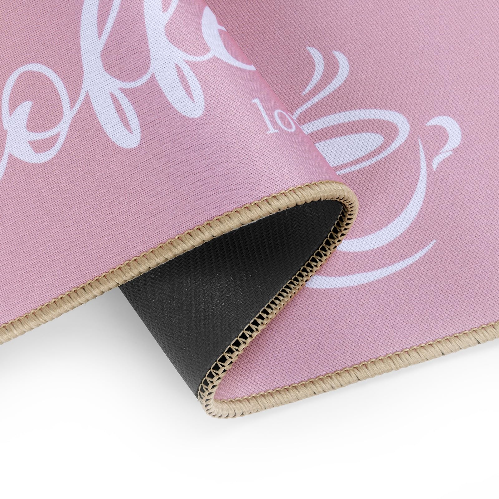 SHACOS Coffee Mat 2 Pack 12x19 Inch Absorbent Non Slip Rubber Bar Accessories Coffee Maker Mat for Countertop Dish Drying Mat Heat Resistant, Pink - Image 7